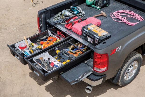 Work Truck Customization with DECKED Truck Bed System
