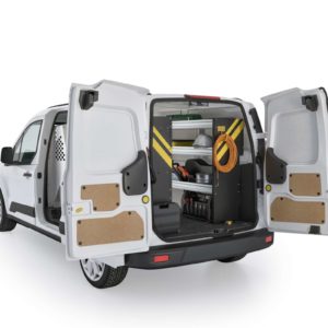 Ranger Design Ford Transit Connect 2014+ Contractor Package, TCL-10-Installed, Passenger Driver View