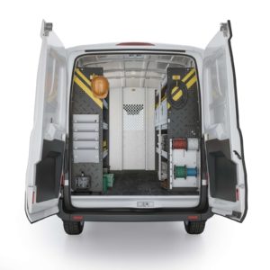 Ranger Design Ford Transit Electrical Package, FTM-11 Installed, Rear View