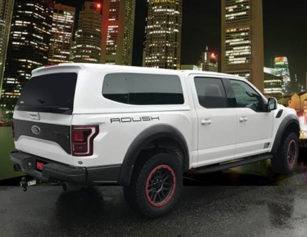 Sleek SnugTop Camper Shell Installed on Truck Ready for Town or Play