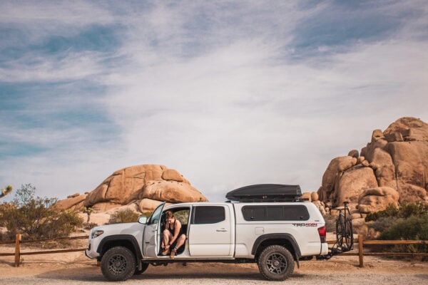 Rebel SnugTop Camper Shell Installed on Toyota Tacoma