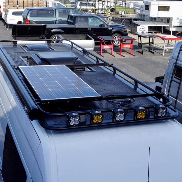 Solar Panels and Inverter Installation by American Trucks and Vans