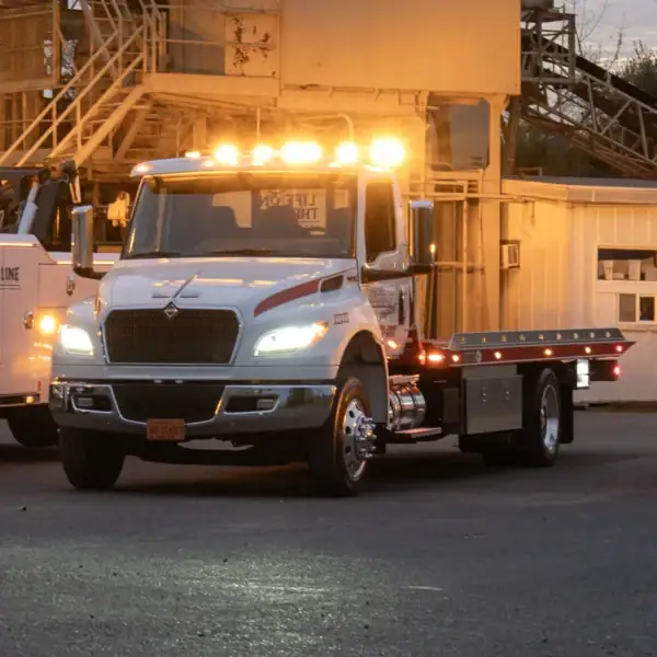 Whelen Lights on Class 8 Truck