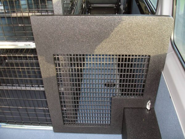Custom Designed Kennel Door by American Trucks and Vans