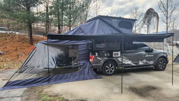 Goverland GOAT Truck Camper is Expandable