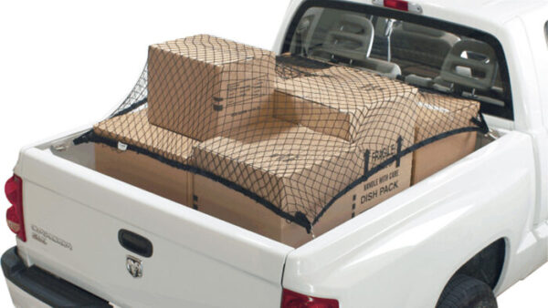 Cargo Cover Netting for Boxes and Gear in Trucks and Vans