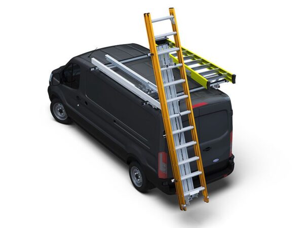 Deploy Pro Mounted on Van for Safe Ladder Removal