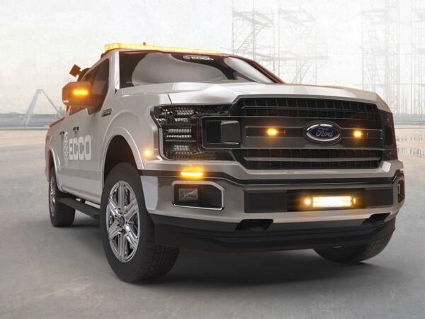 Ecco Lighting on Ford Work Truck