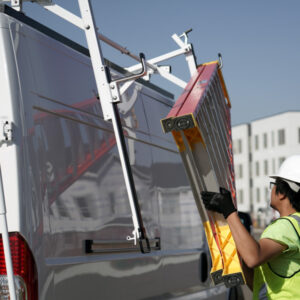 Ergonomically Designed ErgoRack Provide Easy Ladder Access Without Stress to Worker