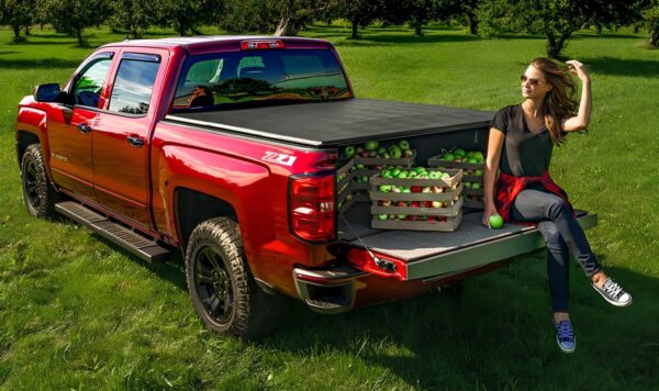 Extang Soft Tonneau Cover with Tailgate Down