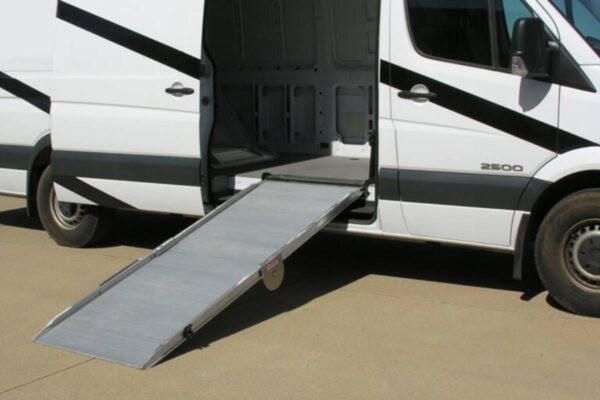 LB10 Side Mount Ramp on Van