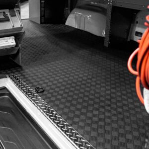 Legend Fleet Solutions AutoMat-Bar Rubber Mat Kit with Sills