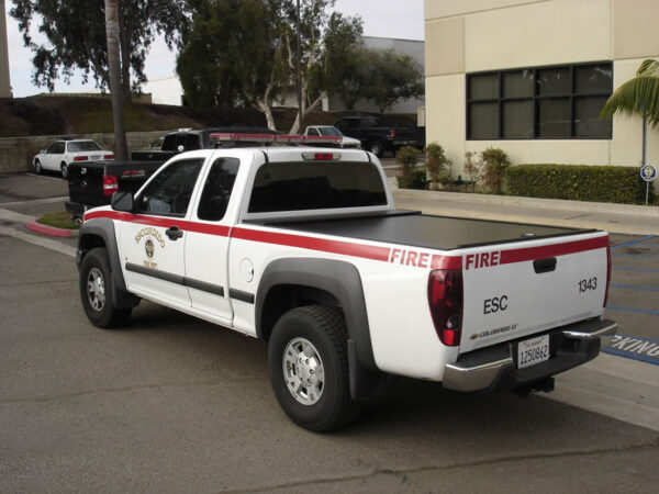 San Diego Fire Department Fleet with Truck Covers USA American Bed Cover