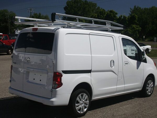 Silver Prime Design AluRack Installed on Van Roof