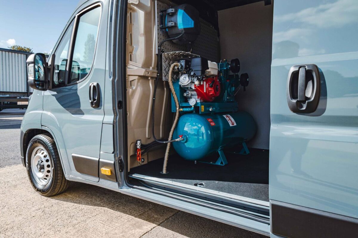 StabiliGrip Van Floor Kit to Protect and Stabilize