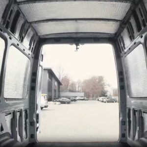 Van interior insulated with Legend Fleet Solutions Tempshield