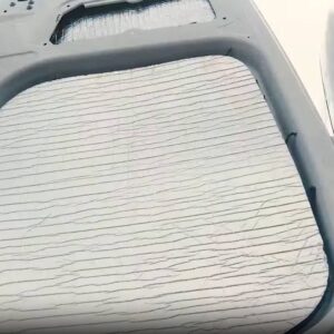 Window insulated wtih Tempshield from Legend Fleet Solutions