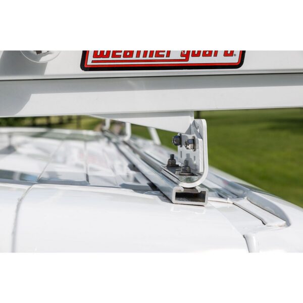 EZGlide2 Brackets on WEATHER GUARD Van Roof Rack