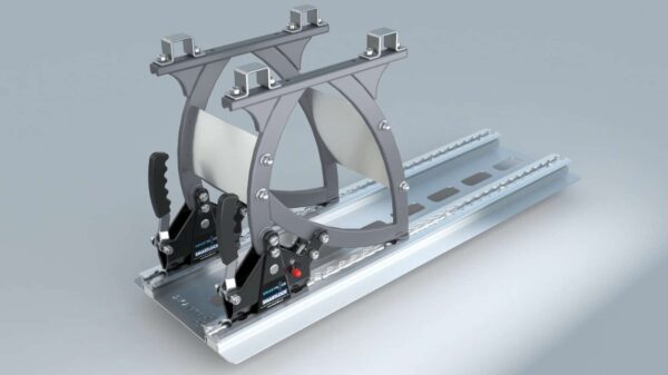 Smartfloor System Seat Base Attached to Track