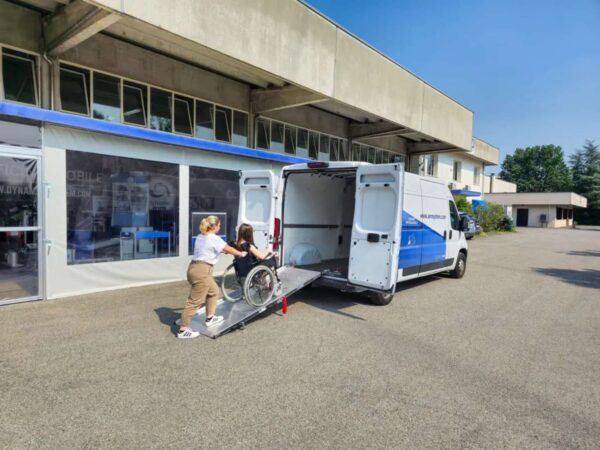 Transporting Person with WM-READY Loading Ramp