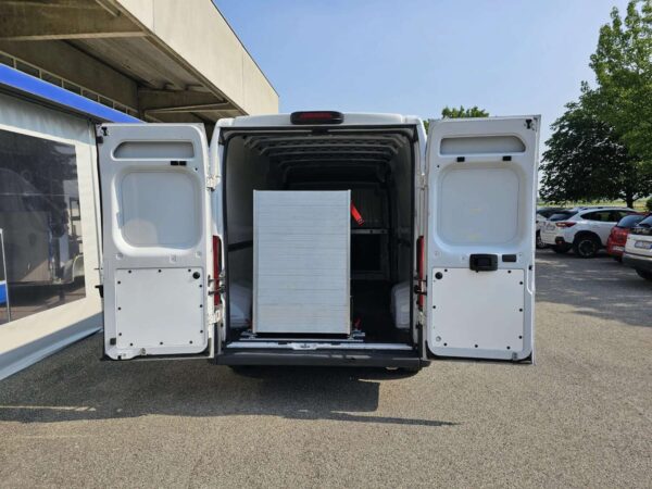 WM-READY Stowed at Back of Van
