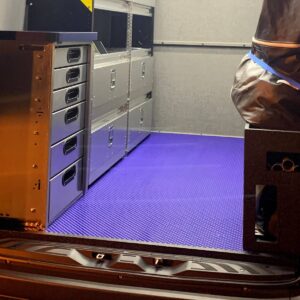 Lonseal Coin-Pattern Commercial Nonslip Van Floor