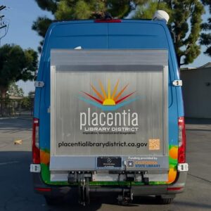 Sprinter 170 Electric Van Placentia Library with Ramp Awning and Custom Interior