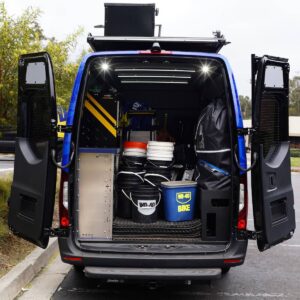 WD-40 Wash Buckets Ready for the Races