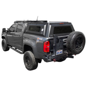 Overland Vehicle Systems truck cap installed on Chevy Colorado and GMC Canyon 5 foot bed