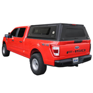 Overland Vehicle Systems truck cap installed on Ford F-150 6.5 foot bed
