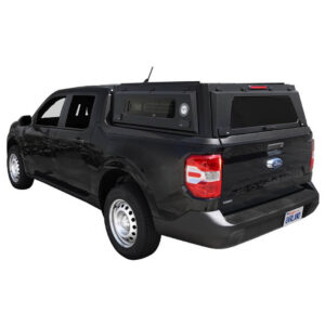 Overland Vehicle Systems truck cap installed on Ford Maverick 4.5 foot bed