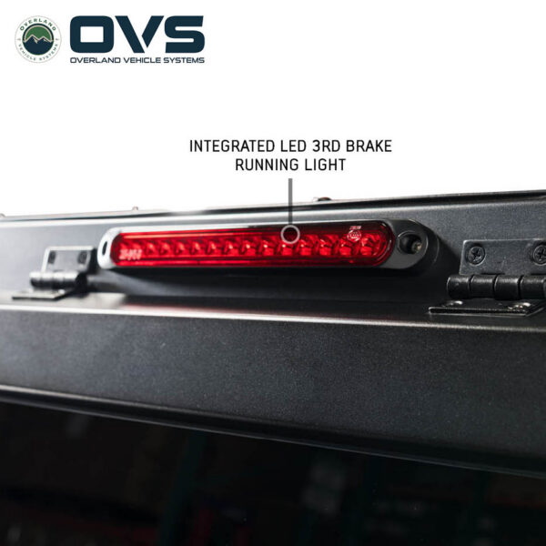 Overland Vehicle Systems truck cap integrated LED third brake light for added safety