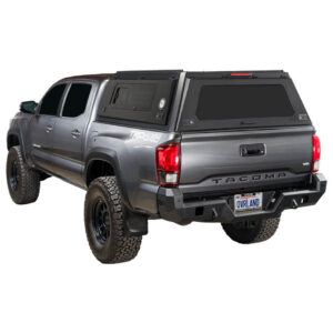 Overland Vehicle Systems truck cap installed on Toyota Tacoma 5 foot bed