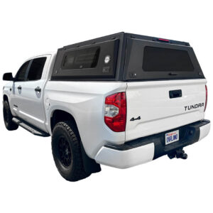 Overland Vehicle Systems truck cap installed on Toyota Tundra 5.5 foot bed