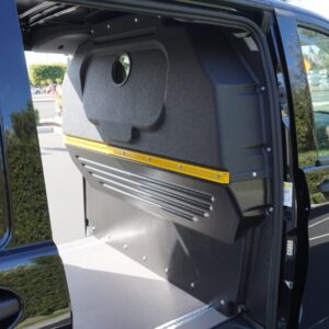 Van Partition with Window Installed by American Trucks and Vans